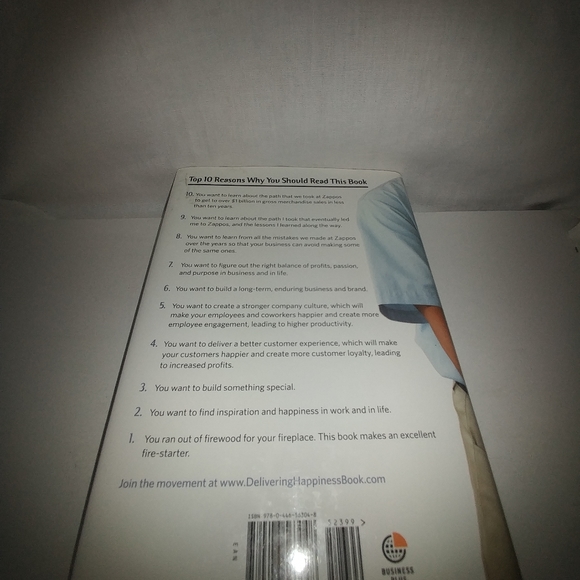 Delivering Happiness by Tony Hsieh VG - Picture 3 of 5